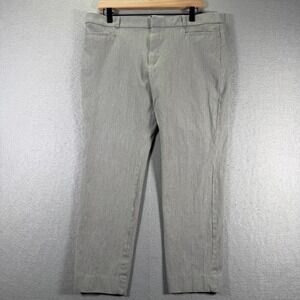 Banana Republic Sloan Pants Womens Size 16 Gray Career Dress‎ Casual
